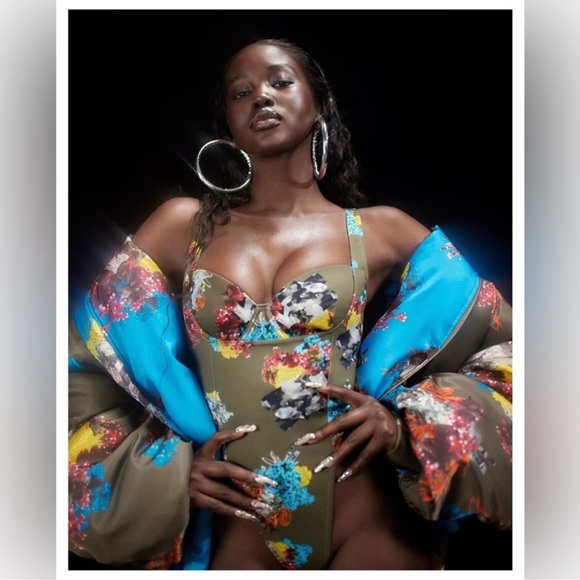 NWT Adidas x IVY PARK - Ivytopia Collection Twill Bodysuit - Size Medium - Picture 4 of 7